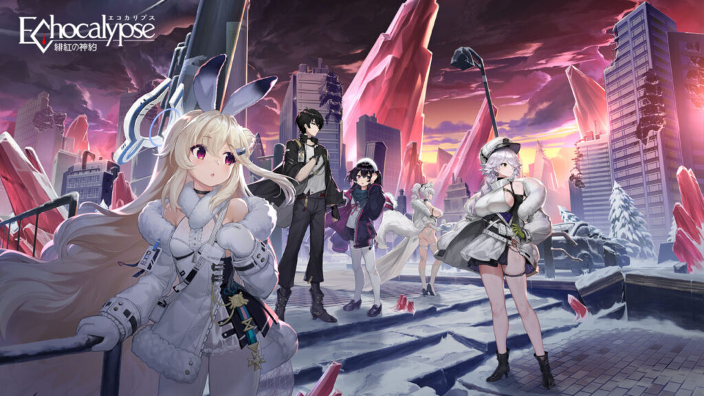 『エコカリプス -緋紅の神約-』って面白い！？終末世界で獣娘と戦う戦略RPG！Live2Dアニメがぬるぬる動く神ゲー♡徹底レビュー！